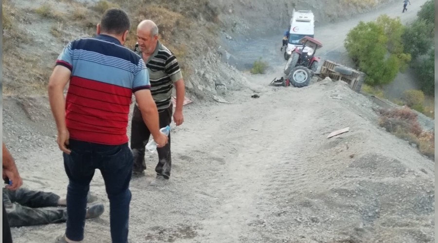 Kahramanmaraş'ta traktör kazası: 1 ölü