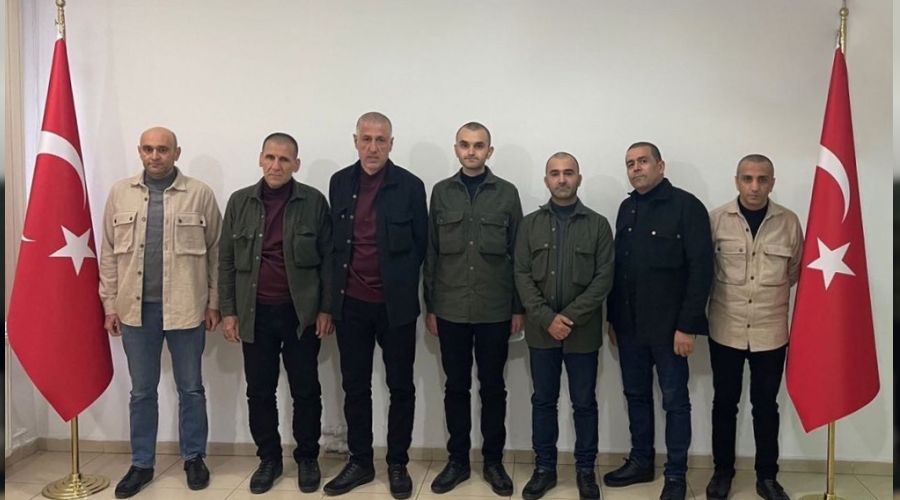 Libya'da 7 Türk vatandaşı operasyonla yurda getirildi