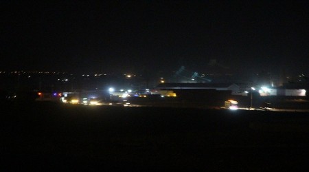 Nusaybin'den görüntülenen ABD Konvoyu