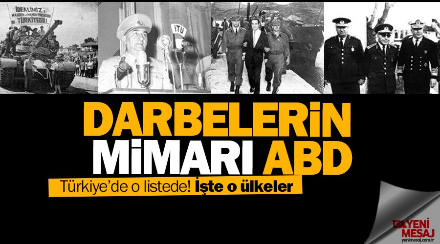 �nemli ara�t�rma! Darbelerin mimar� ABD