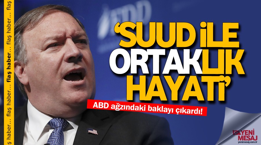 Pompeo: Suud ile ortaklk hayati