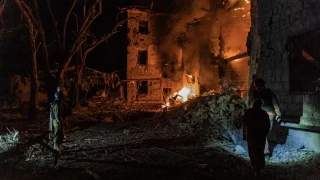 Rusya'nın Kiev'e düzenlediği hava saldırısında 9 kişi öldü, 28 kişi yaralandı