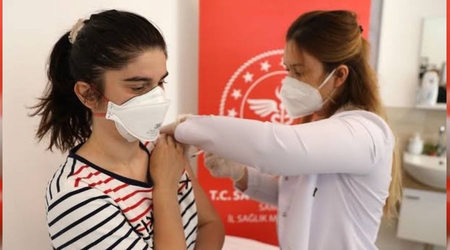 Samsun ikinci doz a��da 'mavi' oldu