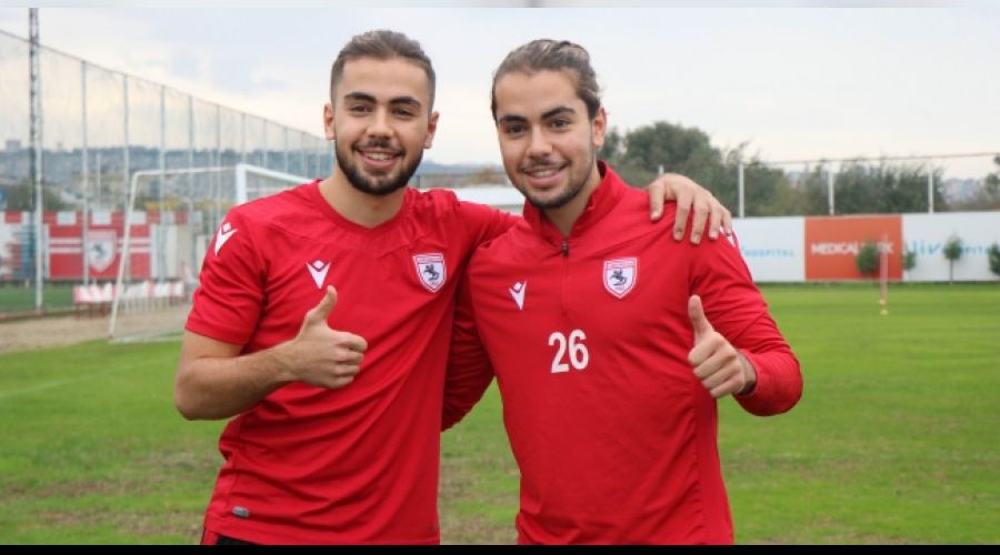 Samsunspor'un ikiz futbolcularnn hedefi ampiyonluk