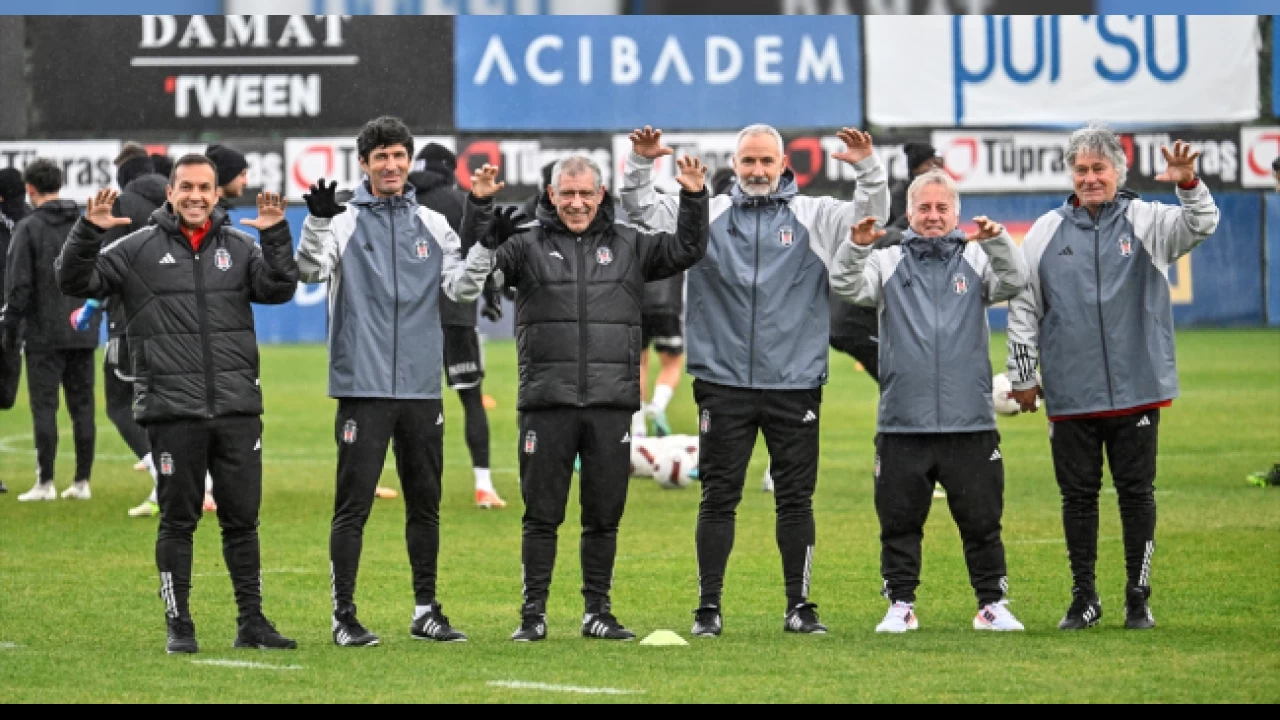 Santos kartal pozu vererek ba�lad�