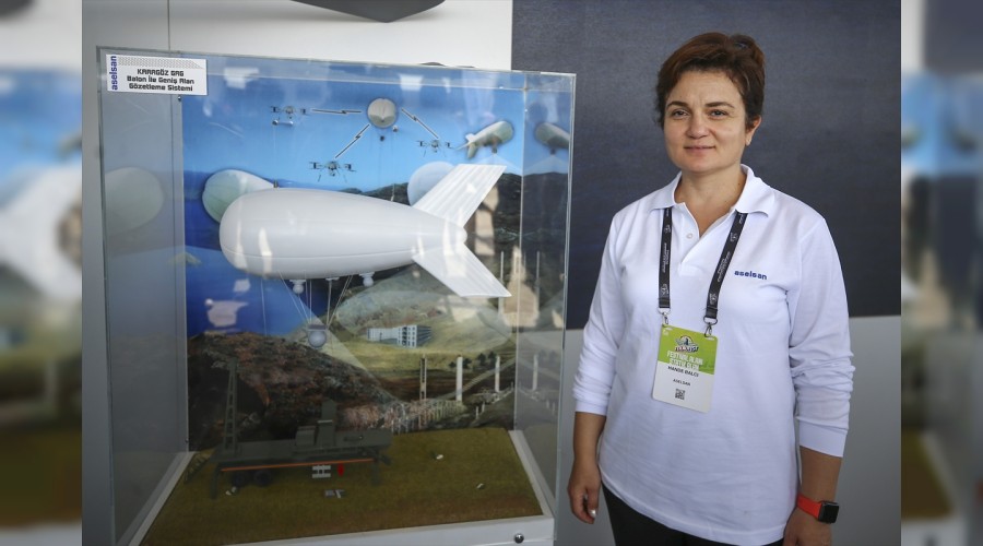 S�n�r g�venli�inde yeni teknolojik ��z�m�m�z "mini zeplin"