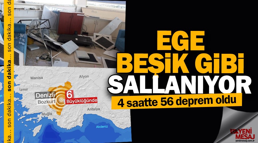son dakika... Ege beşik gibi sallanıyor