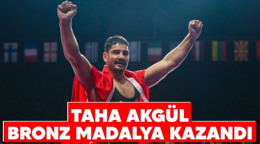 Taha Akg�l bronz madalya kazand�