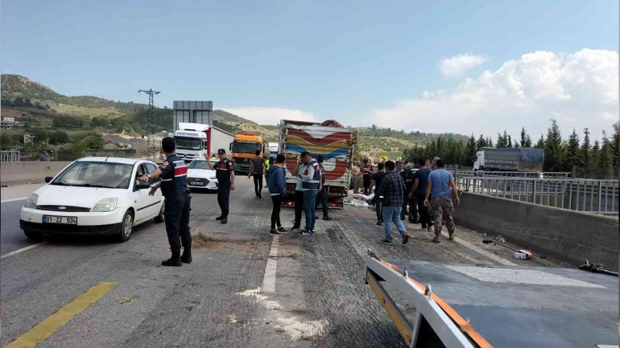 Tarım işçilerini taşıyan kamyonet devrildi: 8'i ağır 15 yaralı