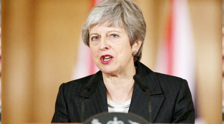 Theresa Maye istifa basks