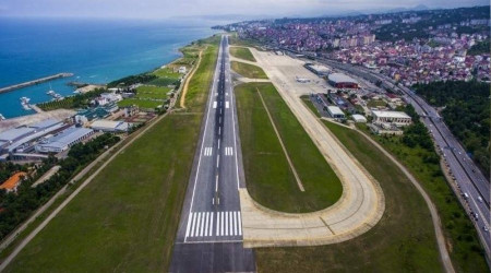 Trabzon Havalimanı'nda turizm hazırlıkları şimdiden başladı