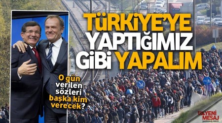 Türkiye'ye yaptığımız gibi yapalım