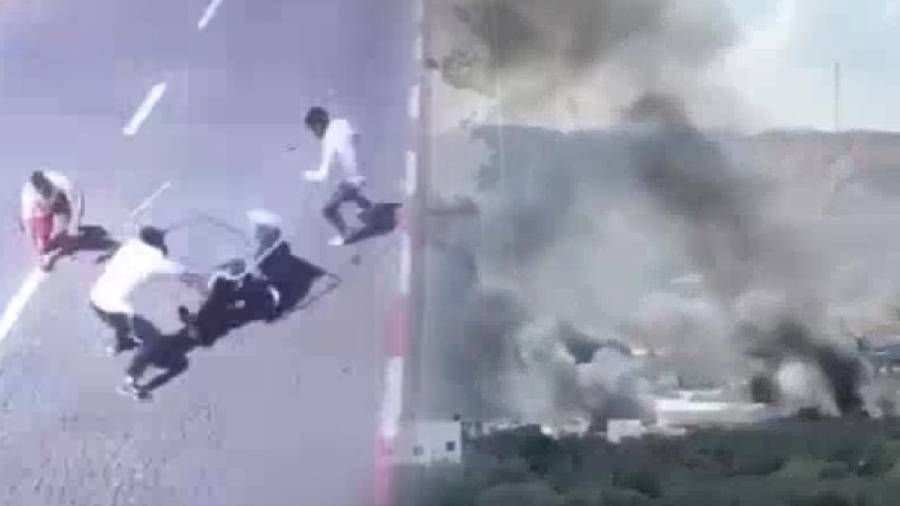 Yahudi yerle�imciler Bat� �eria'da Filistinlilerin m�lklerine ve tar�m arazilerine sald�rd�