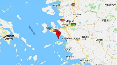 Yunan askerleri Sisam Adası'na çıktı