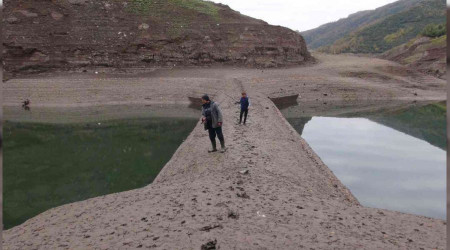 Yuvacık Barajında korkutan seviye