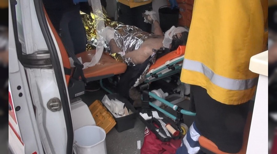 2 işçi feci şekilde yandı