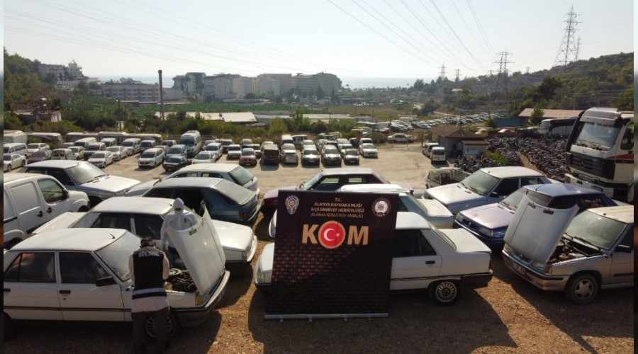 3 ilden 32 araç çalan şüpheliler tutuklandı