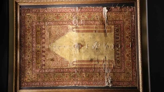 300 yıllık ipek halı Kapadokya'da sergileniyor