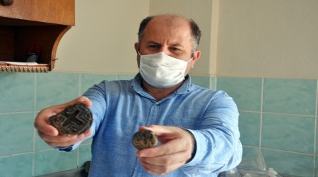 900 yıllık ekmek mührü bulundu