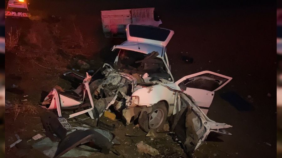Adıyaman'da feci kaza: 1 ölü, 3 yaralı