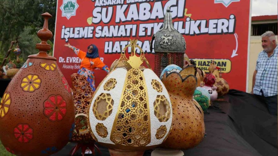 Aksaray'da Su Kabağı Festivali başladı