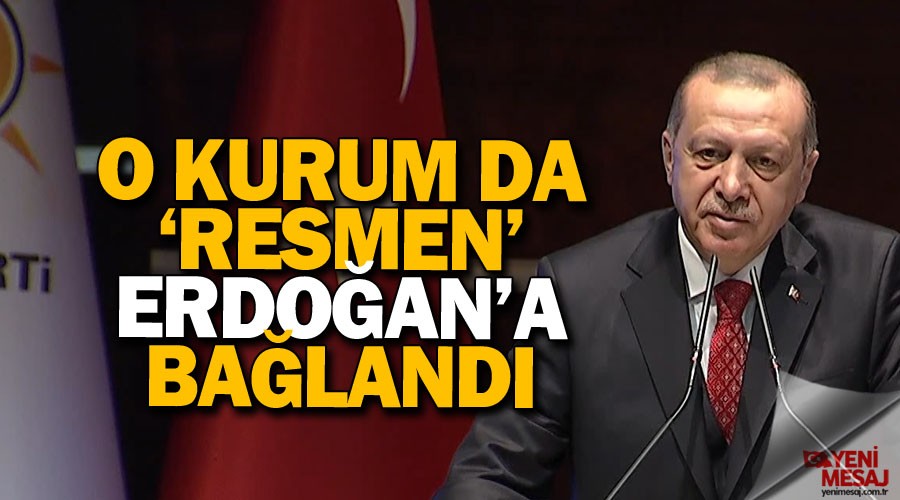 Anadolu Ajans� Cumhurba�kanl���'na ba�land�