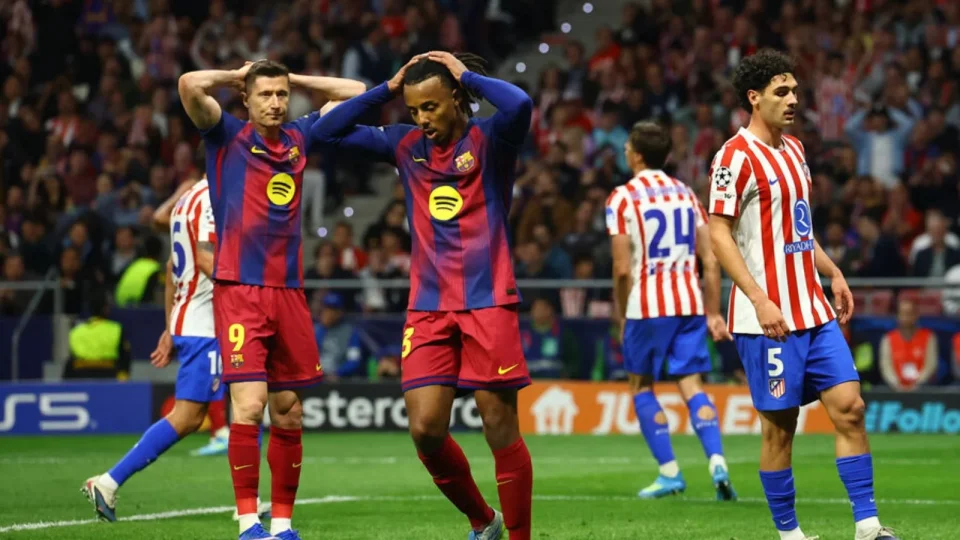 Atletico, Barcelona�y� yine saf d��� b�rakt�!