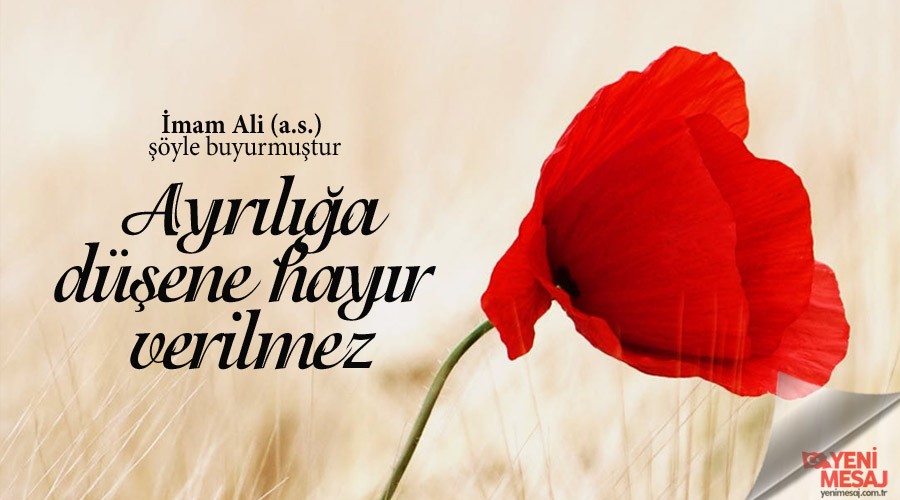 Ayr�l��a d��ene hay�r verilmez