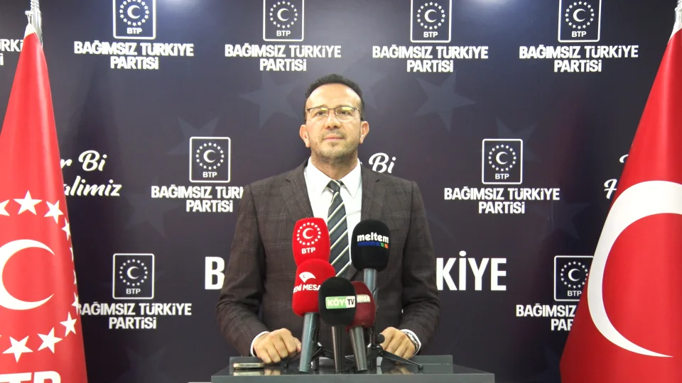 Bağımsız Türkiye Partisi (BTP) CHP'ye Mutlak Butlan kararına tepki gösterdi