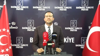 Bağımsız Türkiye Partisi (BTP) CHP'ye Mutlak Butlan kararına tepki gösterdi