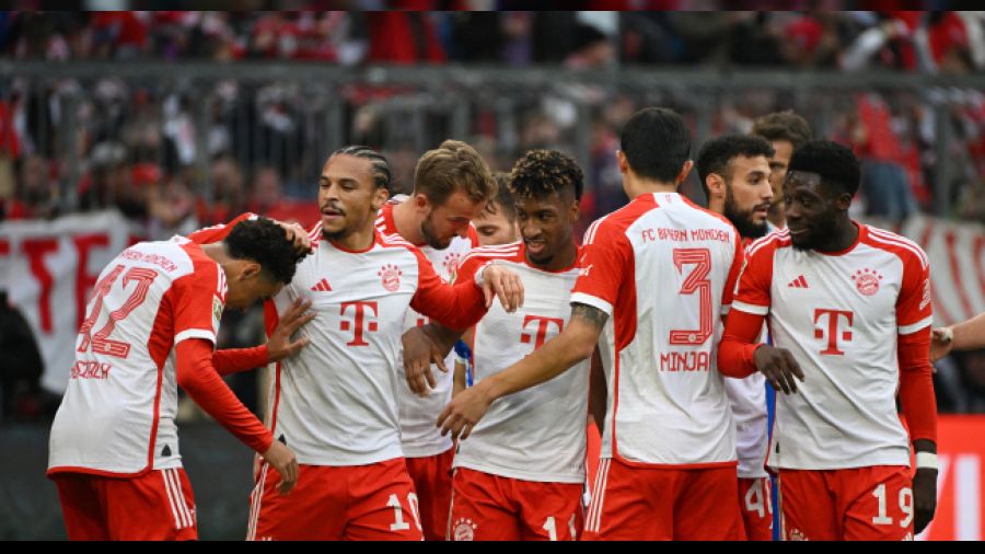 Bayern Münih gol oldu yağdı