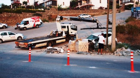Bodrum'da faciadan dönüldü