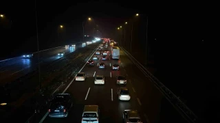 Bolu geçişinde bayram trafiği kilit