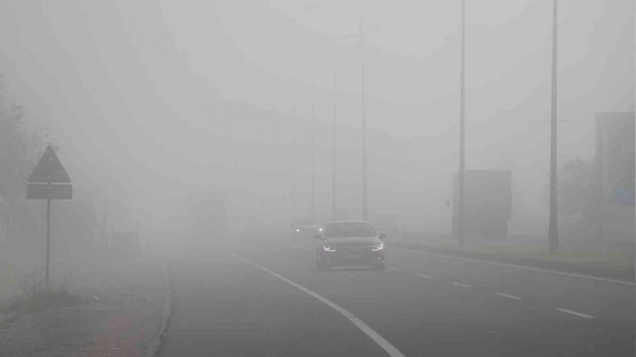 Bolu'da yo�un sis etkili oluyor