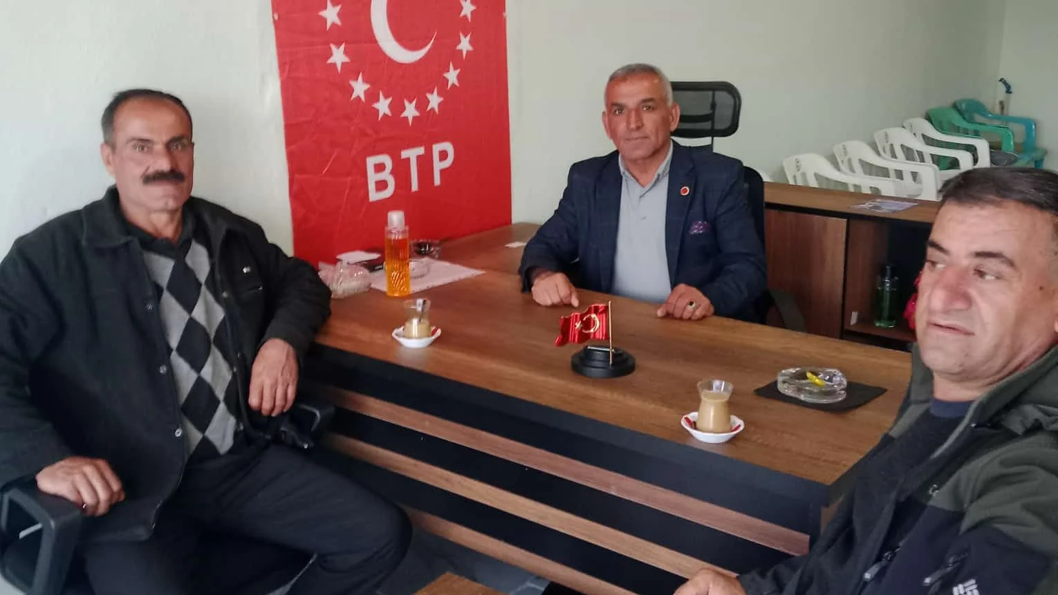 BTP Derik İlçe Teşkilatı saha çalışmalarına hız verdi