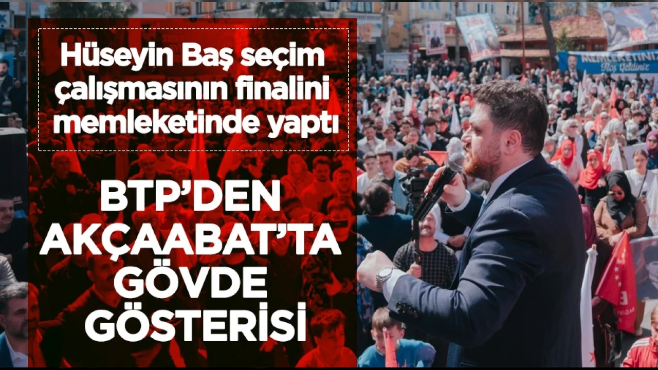BTPden Akaabatta gvde gsterisi
