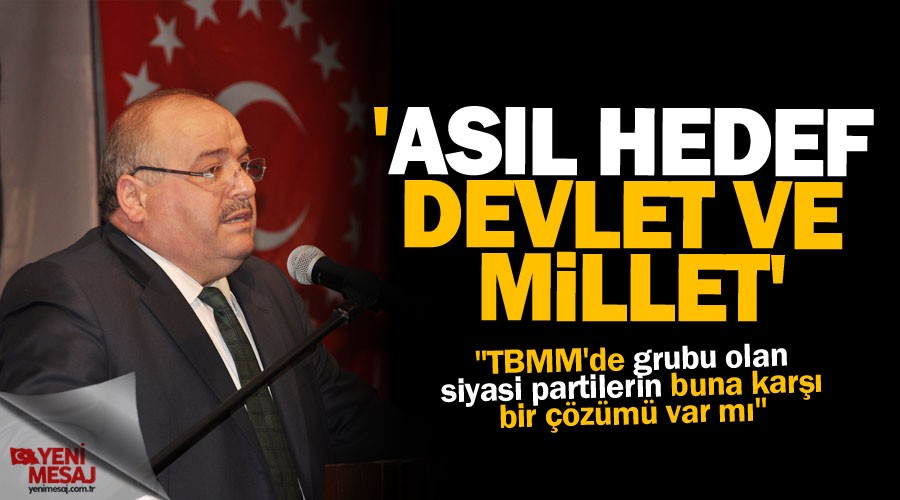 BTP'den flaş açıklama! 'Asıl hedef devlet ve millet'