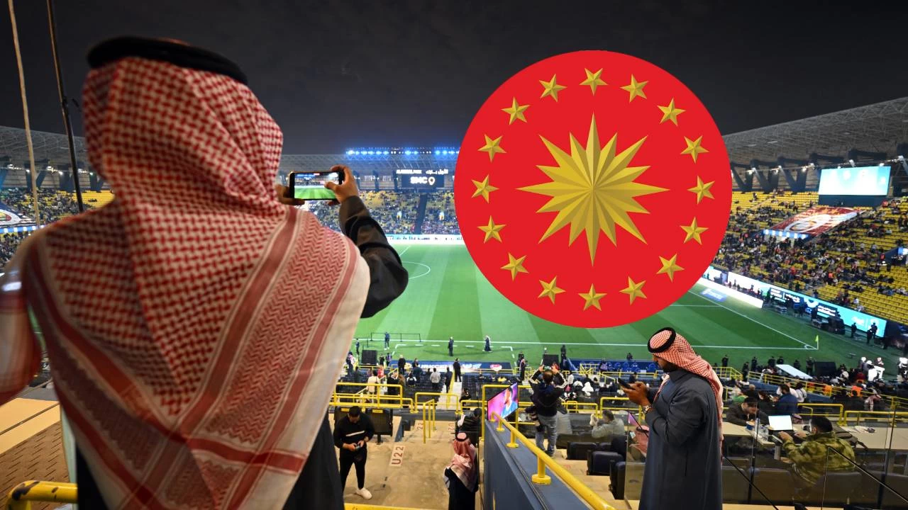 Cumhurba�kanl��� S�per Kupa rezaleti i�in kul�pleri su�lad�: Suudiler, ma�tan hemen �nce gelen Atat�rk ti��rt� talebini kabul etmedi