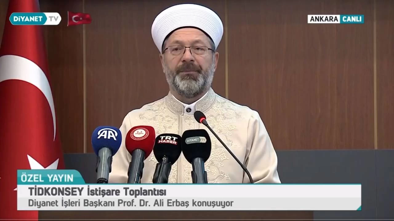 Diyanet leri Bakan Erba: Bat, artk iflas etmitir