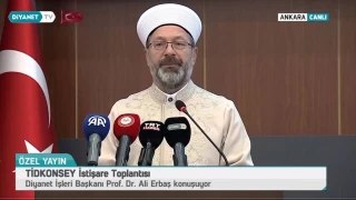 Diyanet leri Bakan Erba: Bat, artk iflas etmitir