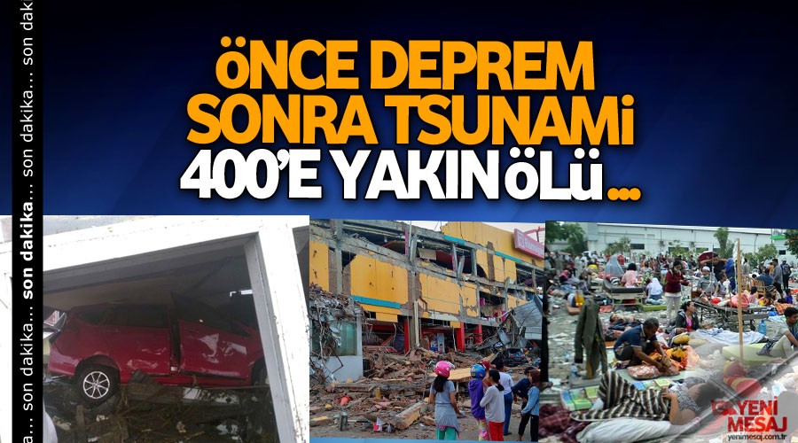 Endonezya depreminde 384 kişi öldü