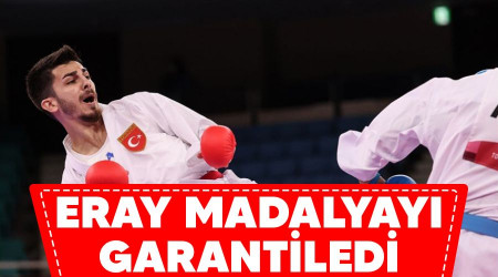 Eray madalyayı garantiledi