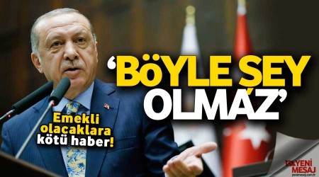 Erken emeklilik tartışmasına nokta
