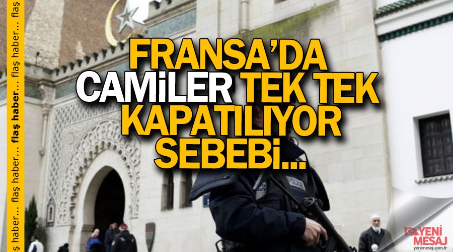 Fransa camileri kapatıyor