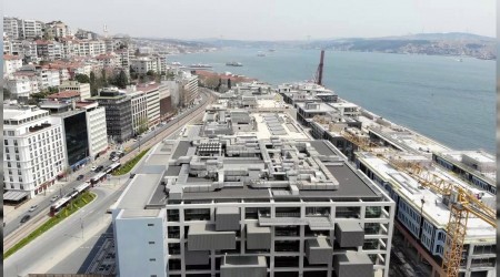 Galataport'ta inşaat durduruldu