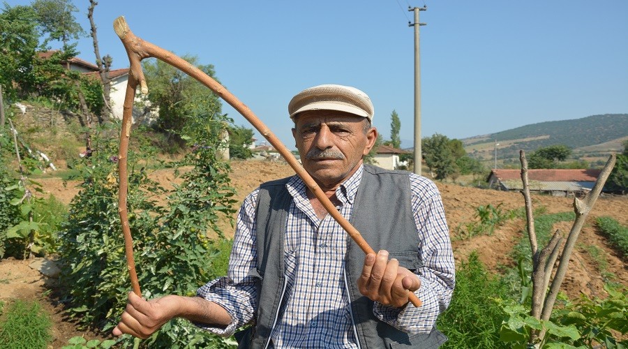 Gara Hasan’ın dut dalıyla yaptığına bakın