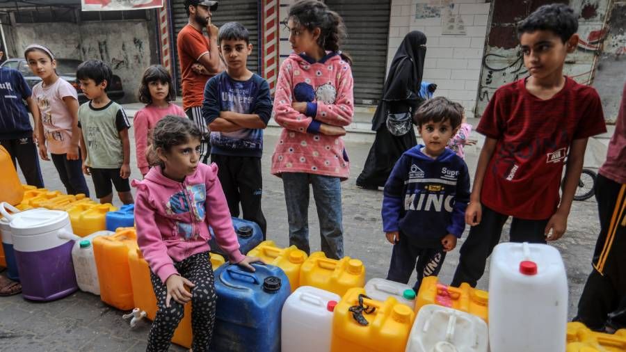 Gazze'de bir�ok g�da maddesinin t�kendi ya da t�kenmek �zere 