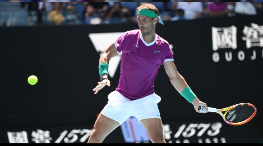 Gergin ma�ta Nadal tur atlad�