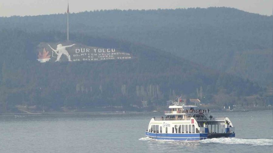 G�k�eada ve Bozcaada'ya yar�nki baz� feribot seferleri iptal edildi