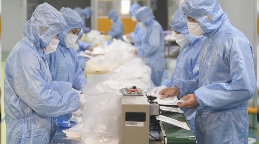 Günde 15 milyon maske üretiliyor